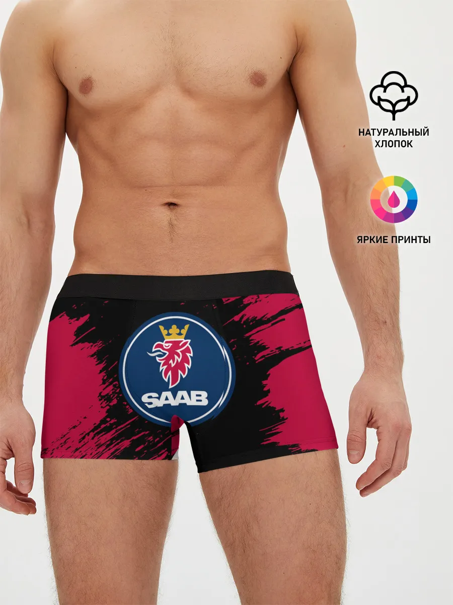 Мужские трусы боксеры / SAAB / Сааб