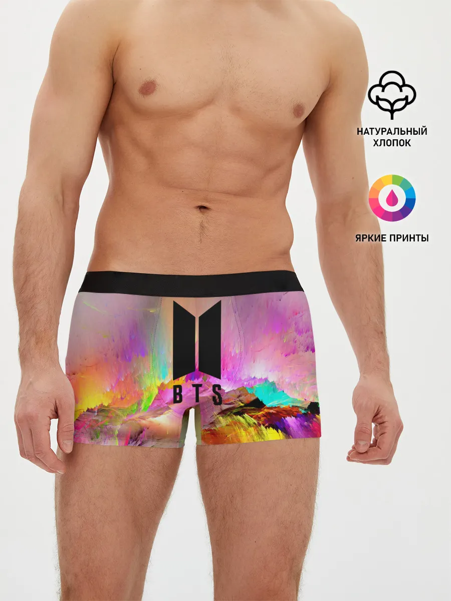 Мужские трусы боксеры / BTS