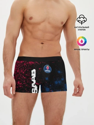 Мужские трусы боксеры / SAAB / Сааб