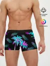 Мужские трусы боксеры / Неоновое лето