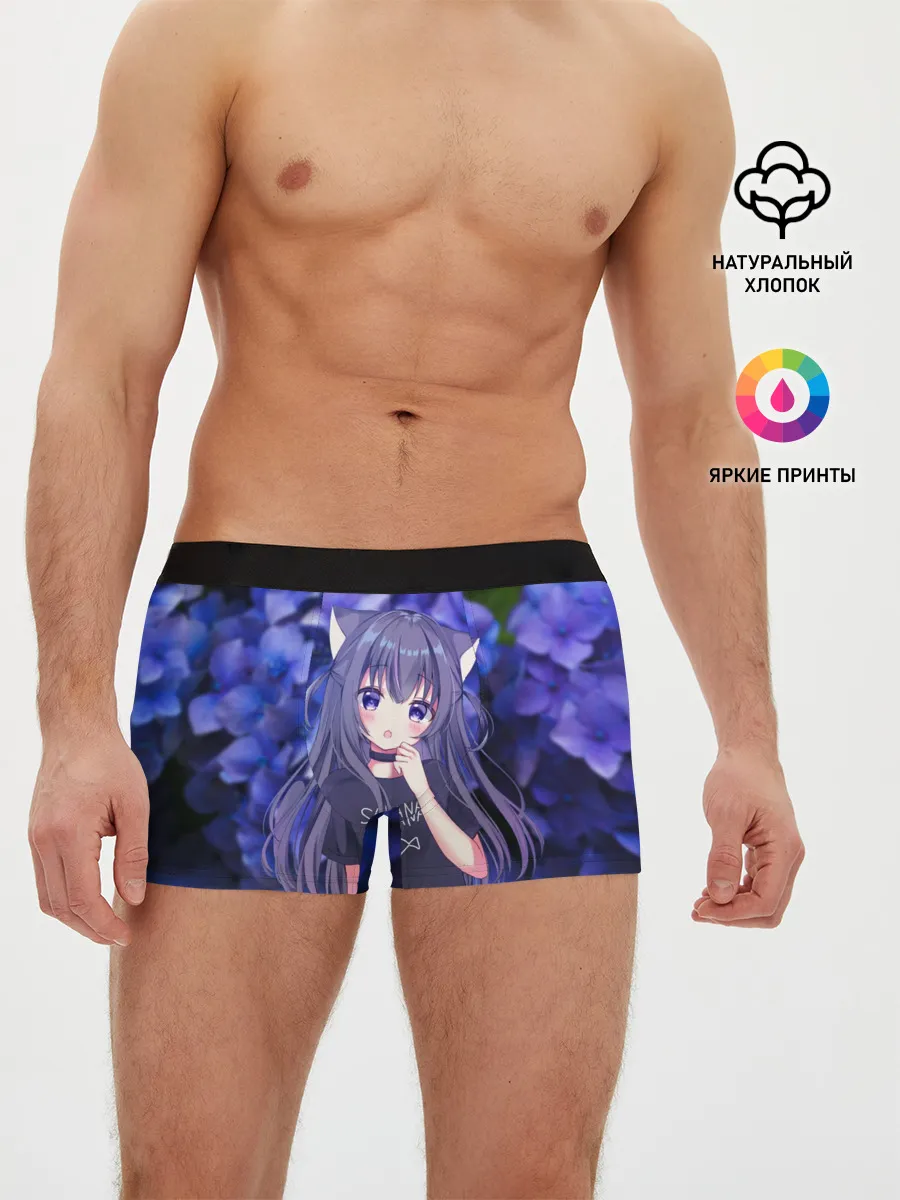 Мужские трусы боксеры / Неко