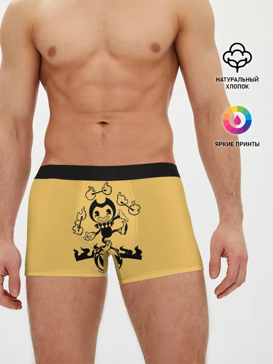 Мужские трусы боксеры / Bendy And The Ink Machine
