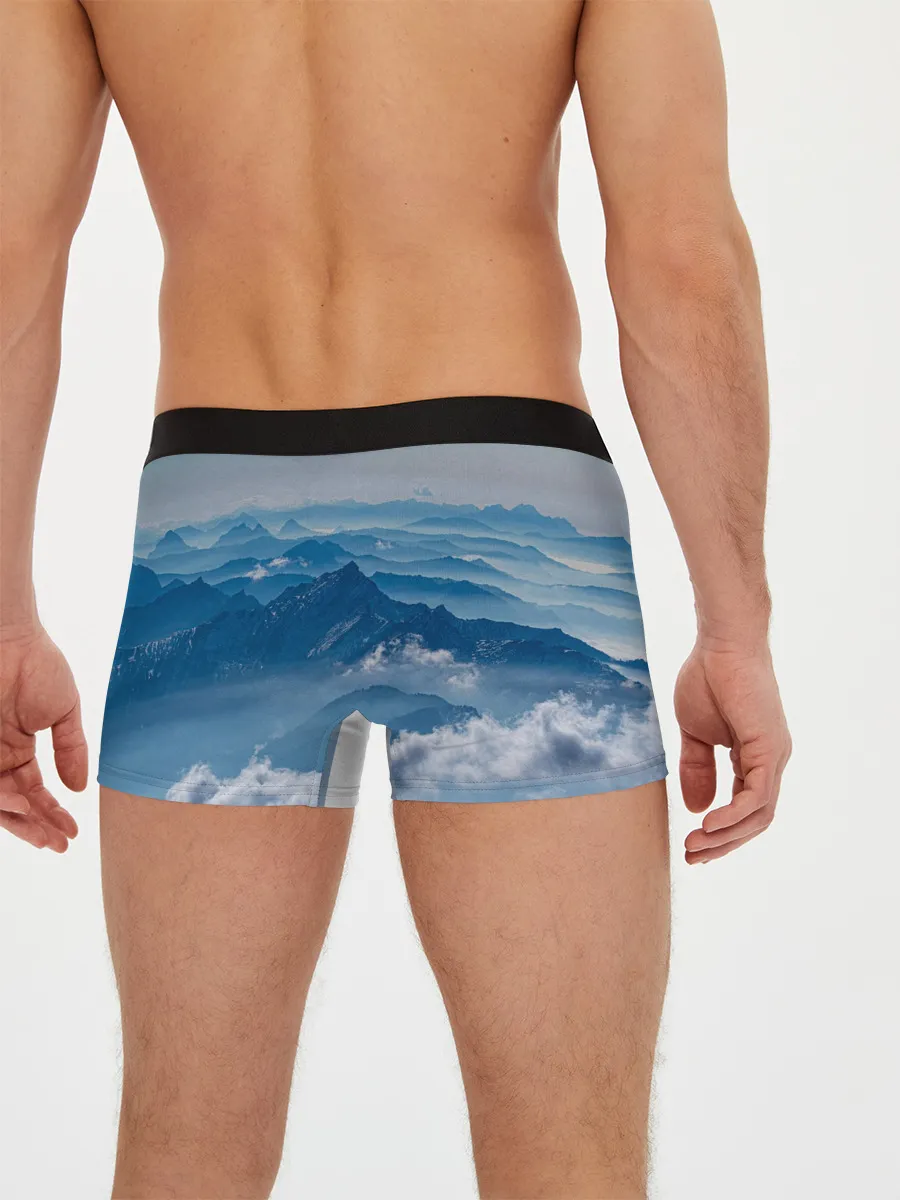 Мужские трусы боксеры / Горы