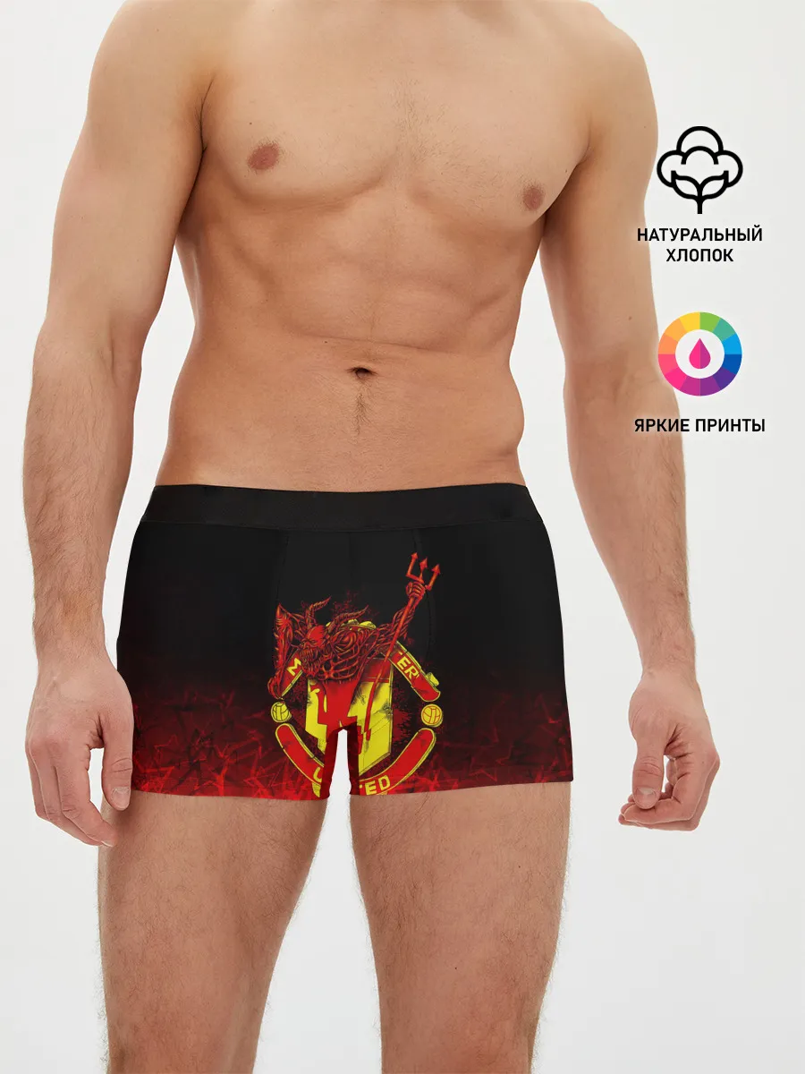 Мужские трусы боксеры / MANCHESTER UNITED