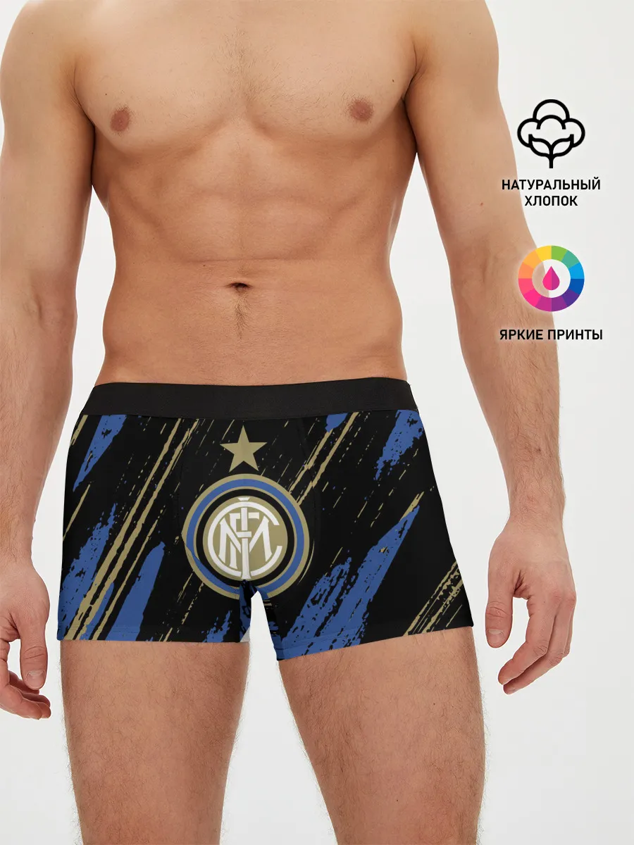 Мужские трусы боксеры / Inter / Интер.