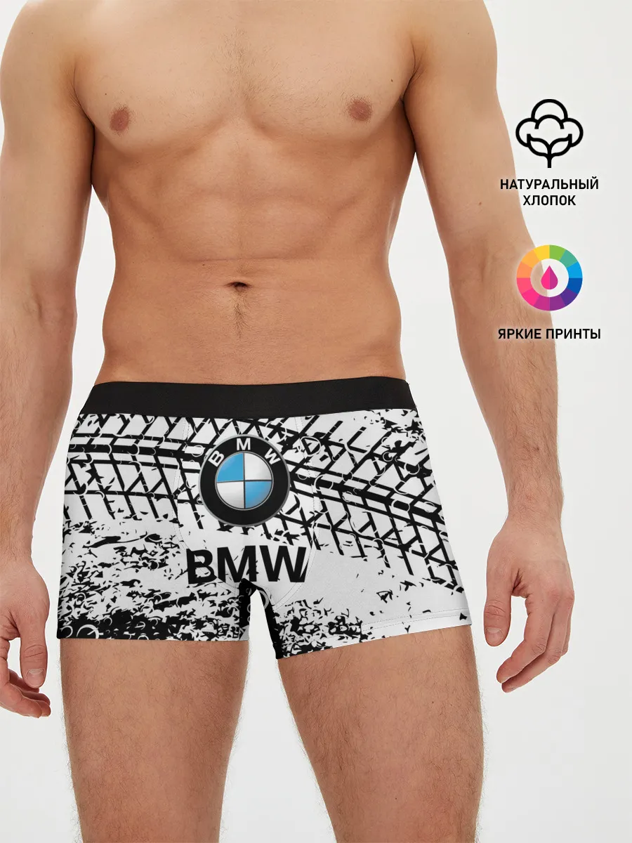 Мужские трусы боксеры / BMW.