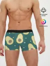 Мужские трусы боксеры / Авокадо