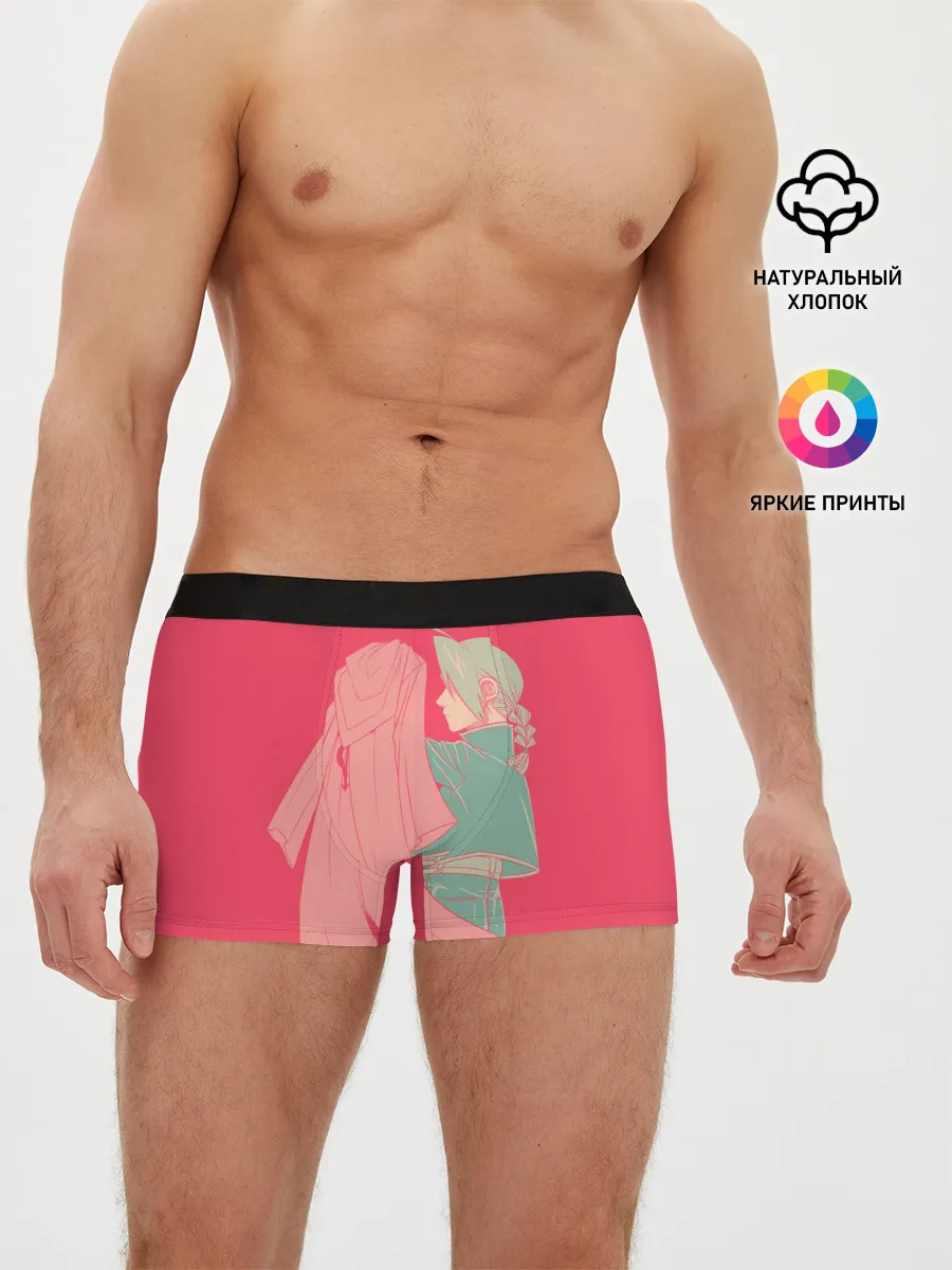 Мужские трусы боксеры / Стальной Алхимик