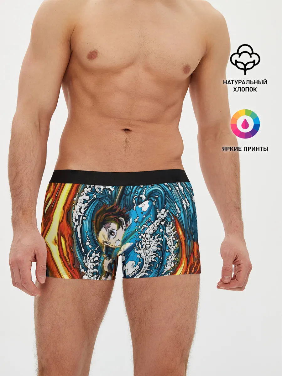 Мужские трусы боксеры / Танджиро Камадо Клинок демонов