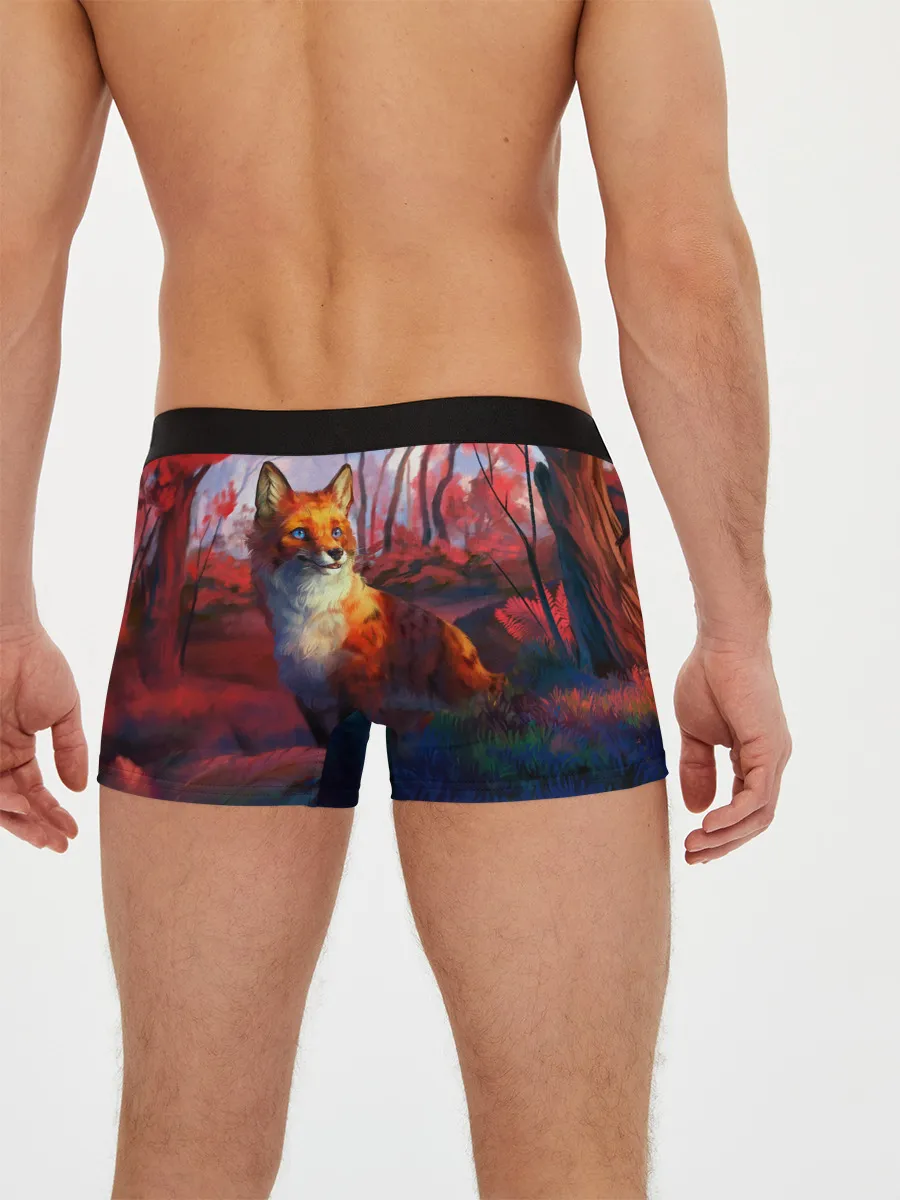 Мужские трусы боксеры / Рыжая лиса