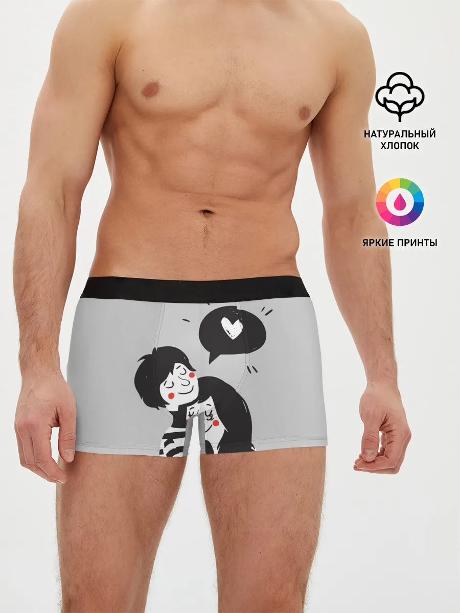 Мужские трусы боксеры / Любовь
