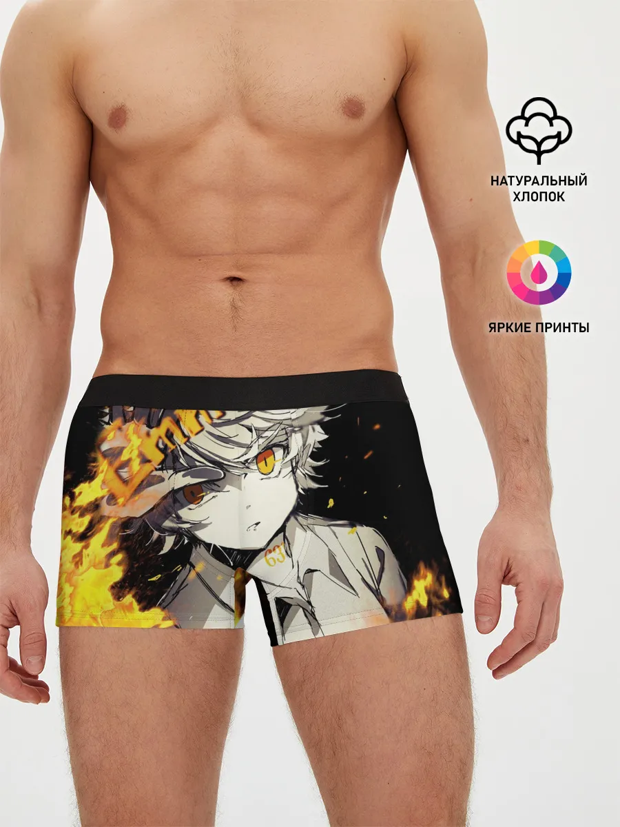 Мужские трусы боксеры / Обещанный неверленд Emma