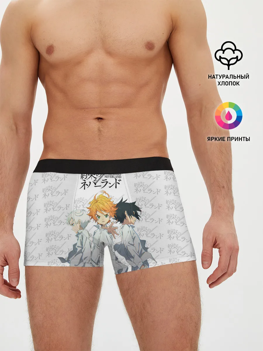 Мужские трусы боксеры / Персонажи Обещанный Неверленд