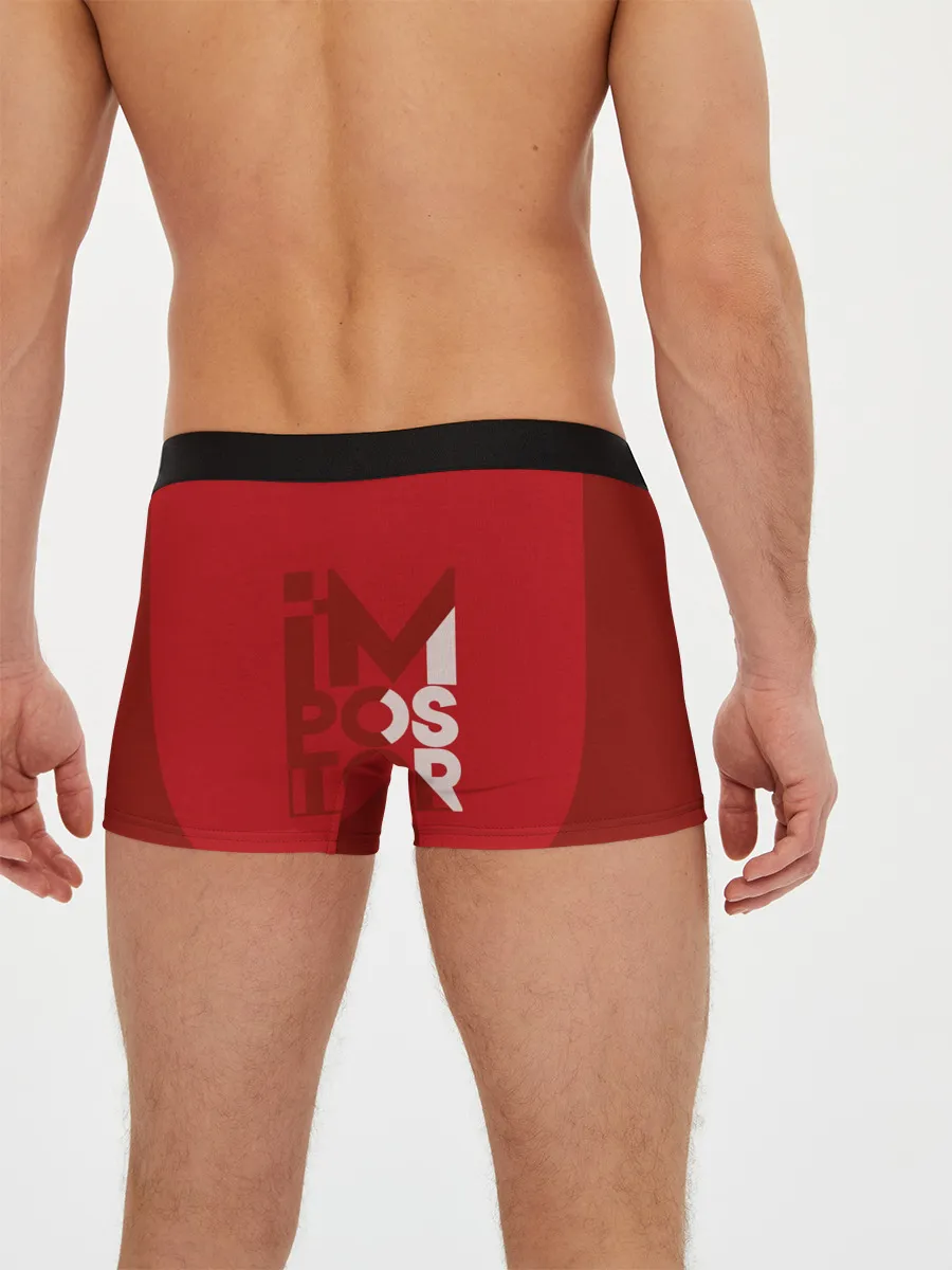 Мужские трусы боксеры / AMONG US | RED IMPOSTOR