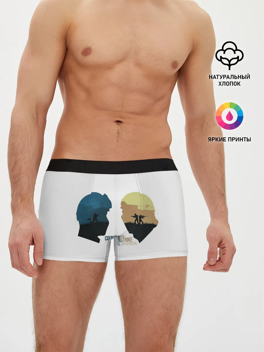 Мужские трусы боксеры / Counter strike