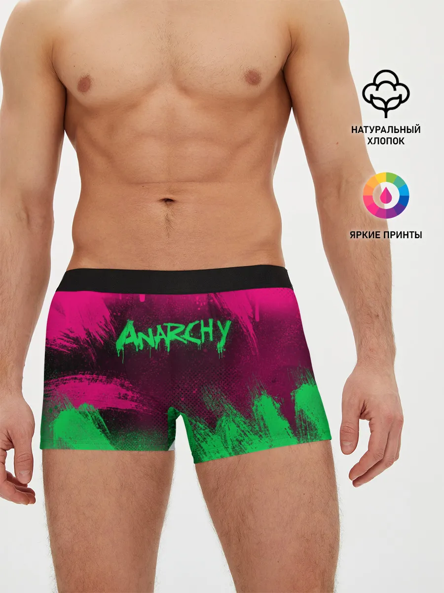 Мужские трусы боксеры / CS GO | NEON REVOLUTION v2