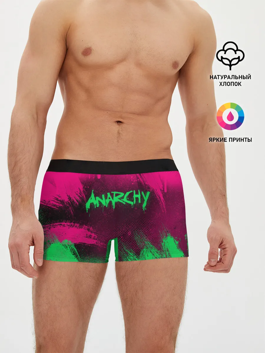 Мужские трусы боксеры / CS GO | NEON REVOLUTION v2