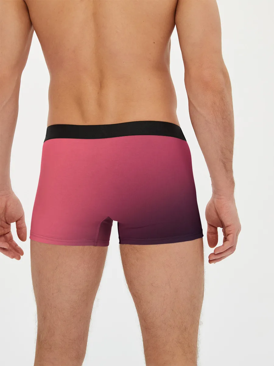 Мужские трусы боксеры / Макима на красном фоне