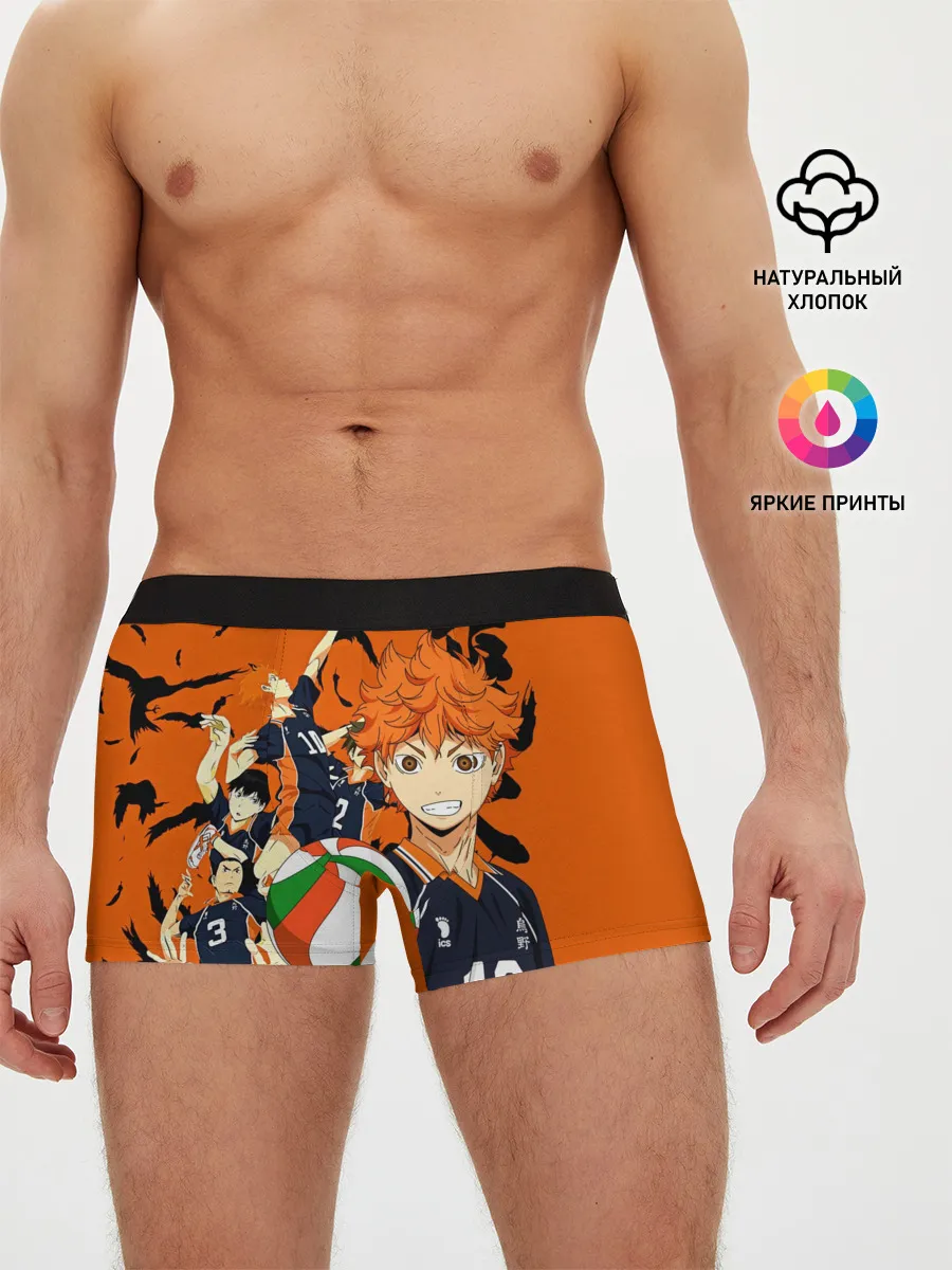 Мужские трусы боксеры / Волебольная команда из аниме HAIKYUU!!
