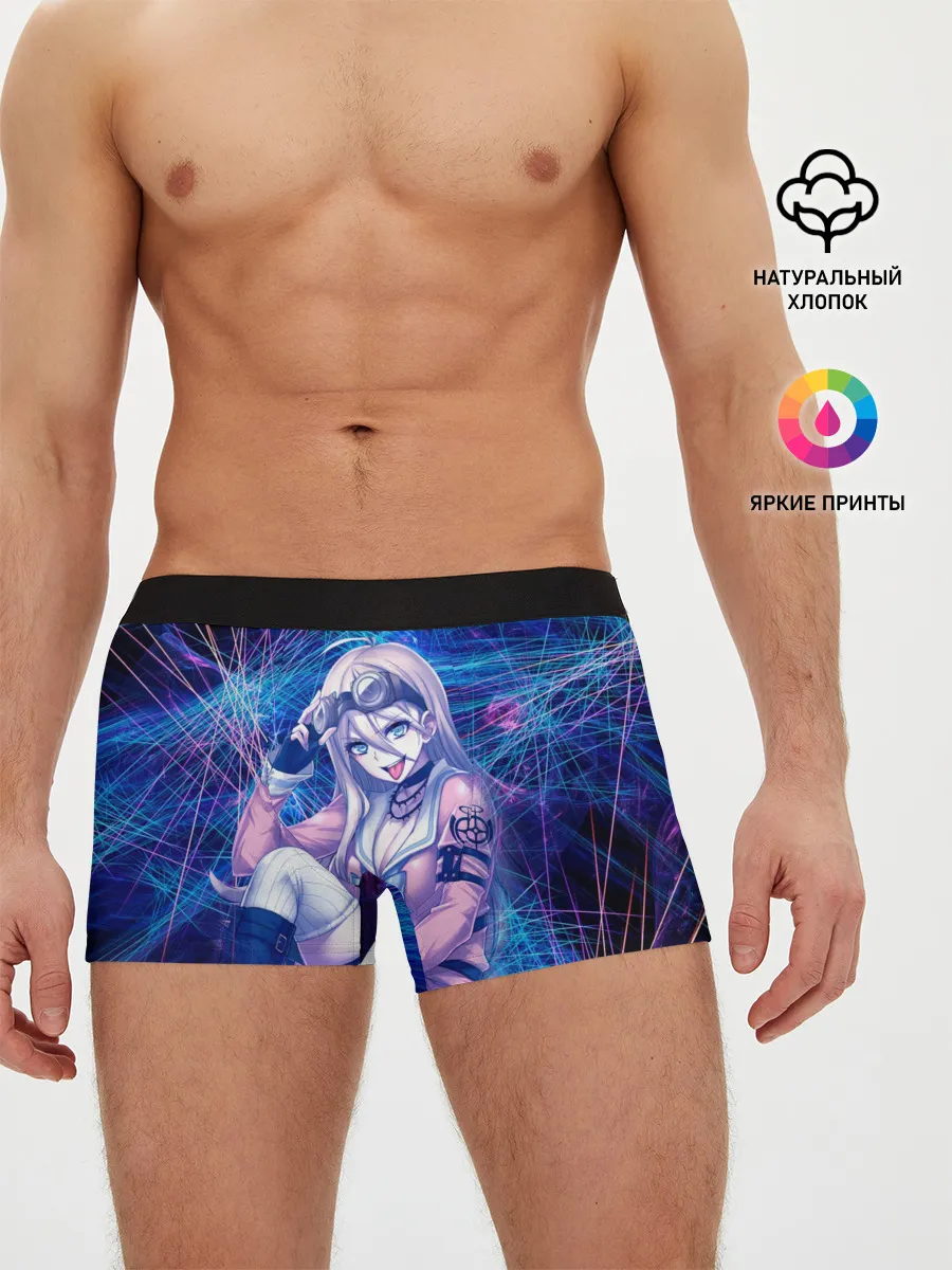 Мужские трусы боксеры / Danganronpa neon