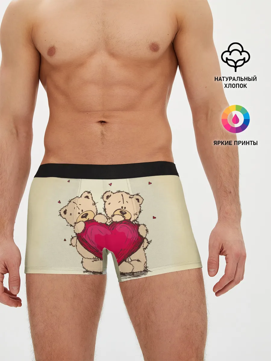 Мужские трусы боксеры / Любовь