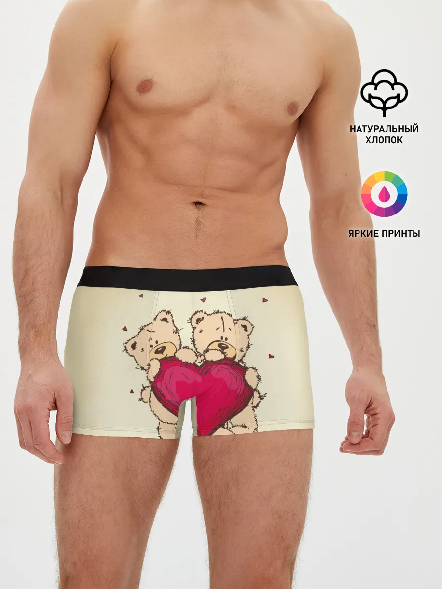 Мужские трусы боксеры / Любовь