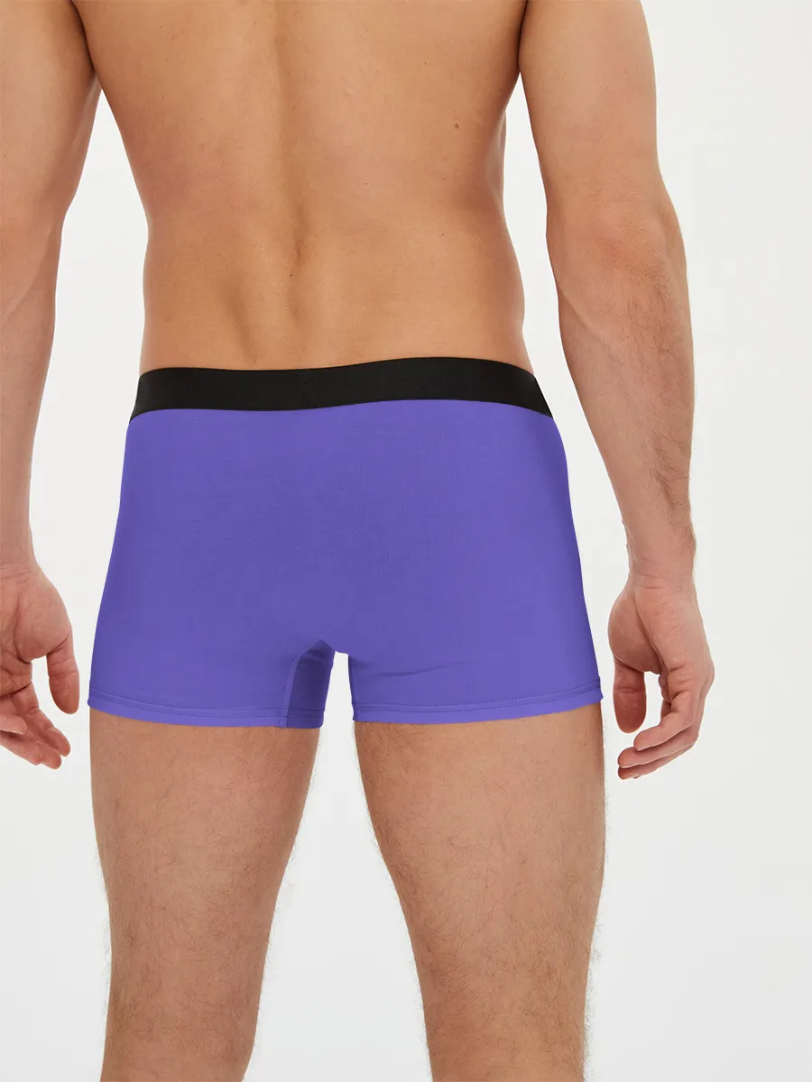 Мужские трусы боксеры / Аспидно-синий