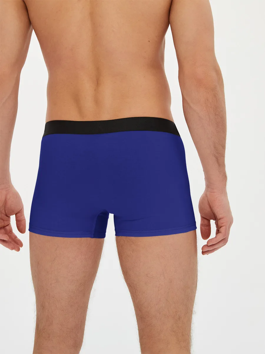 Мужские трусы боксеры / Синий