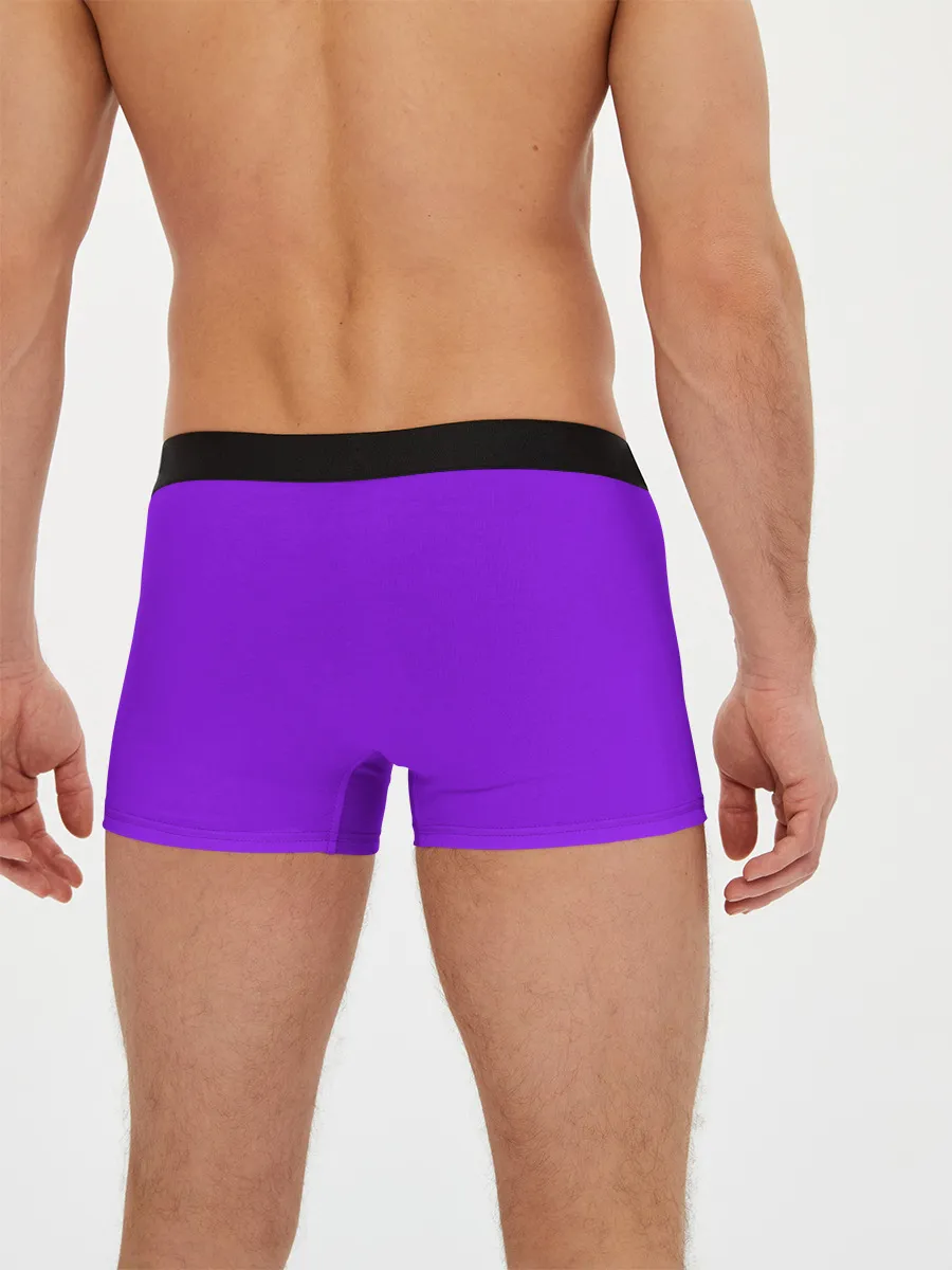 Мужские трусы боксеры / Фиолетовый