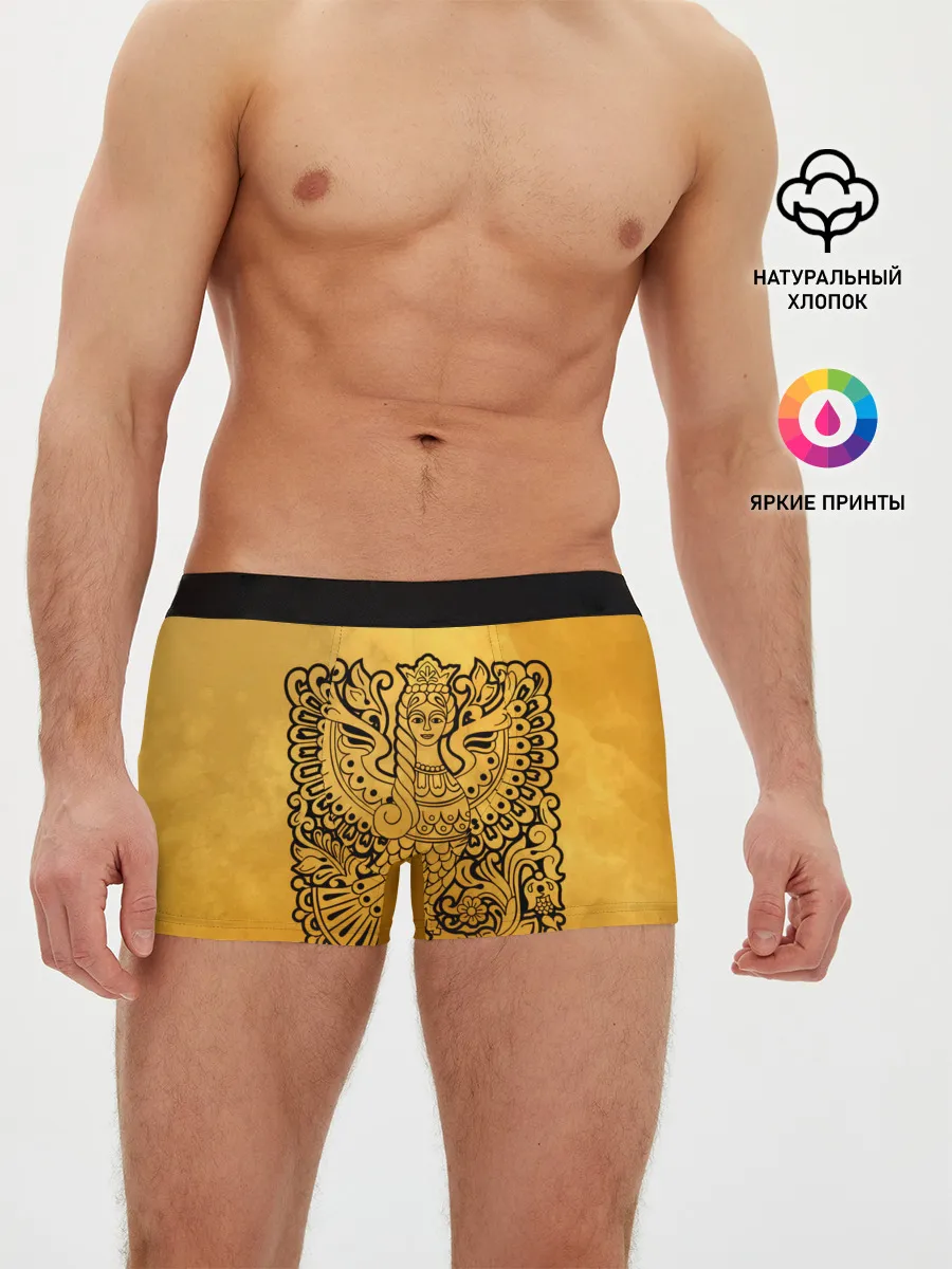 Мужские трусы боксеры / жар птица
