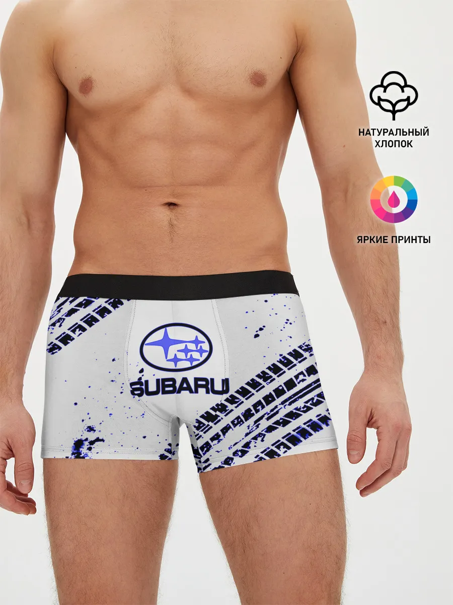 Мужские трусы боксеры / SUBARU.