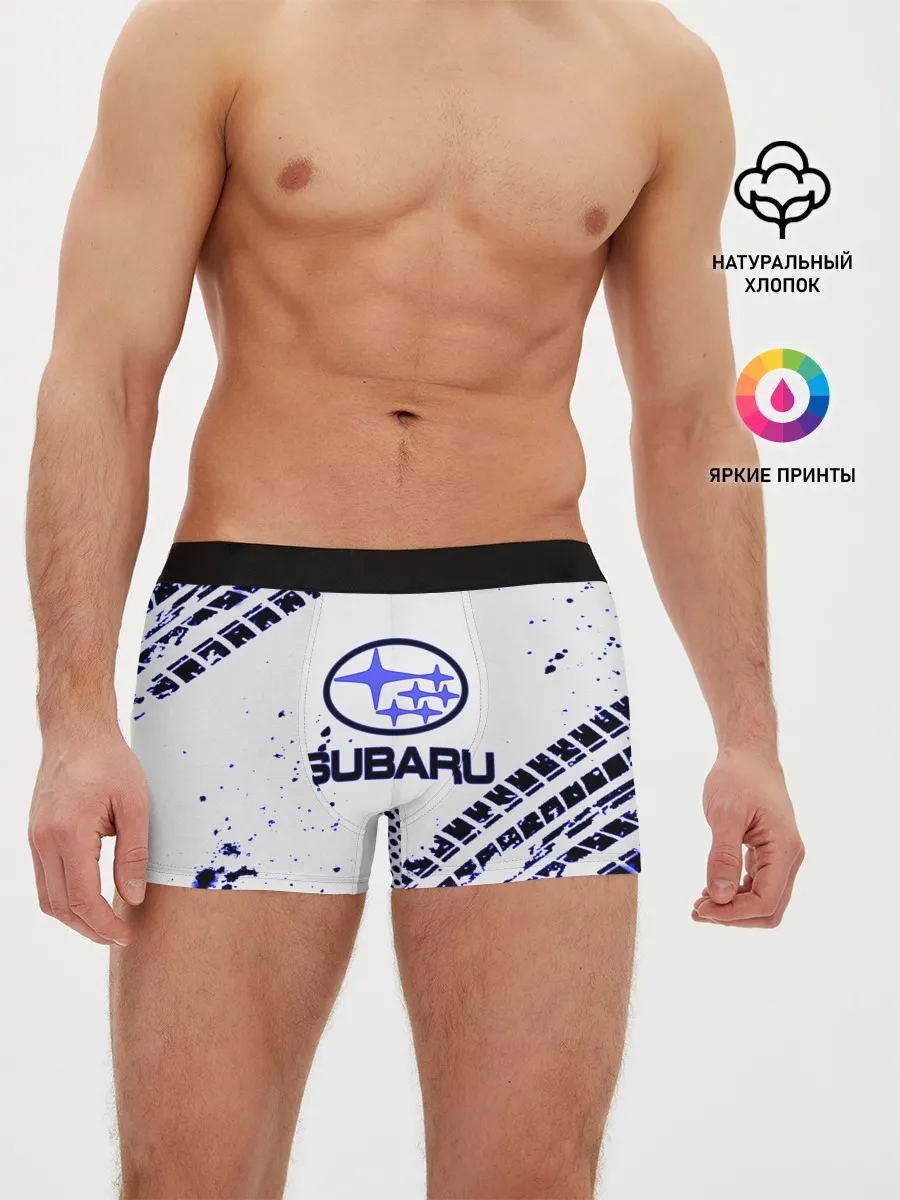 Мужские трусы боксеры / SUBARU.