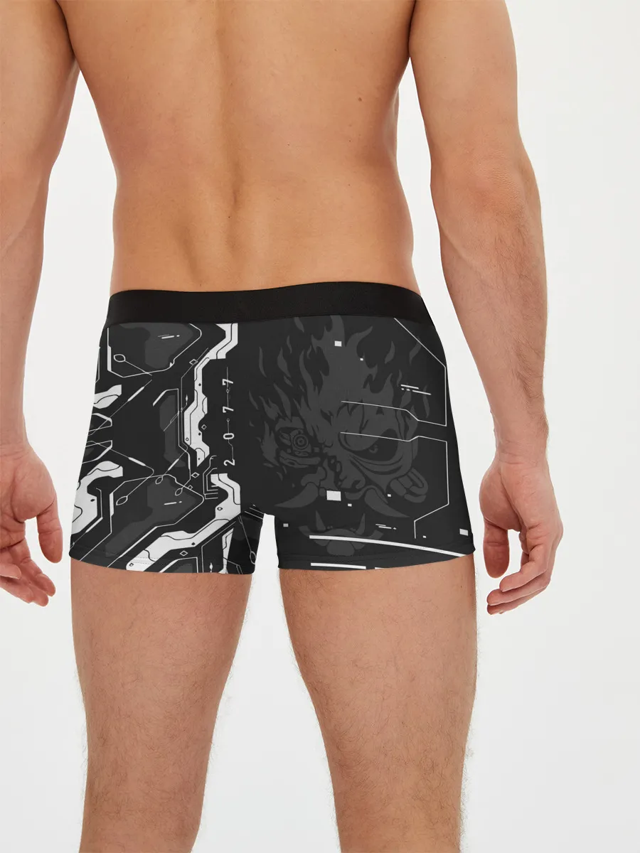 Мужские трусы боксеры / Cyberpunk 2077 Tech