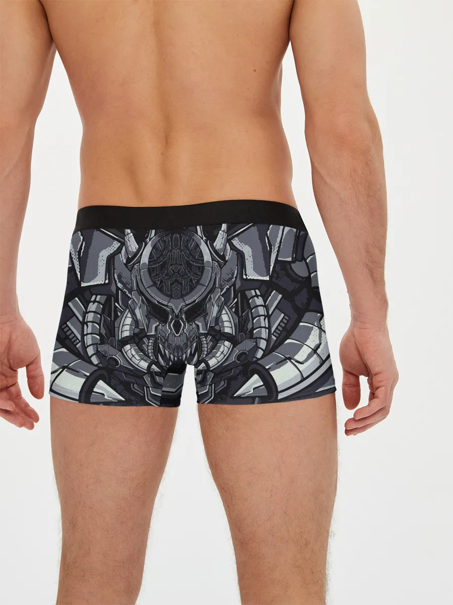 Мужские трусы боксеры / Механический робот