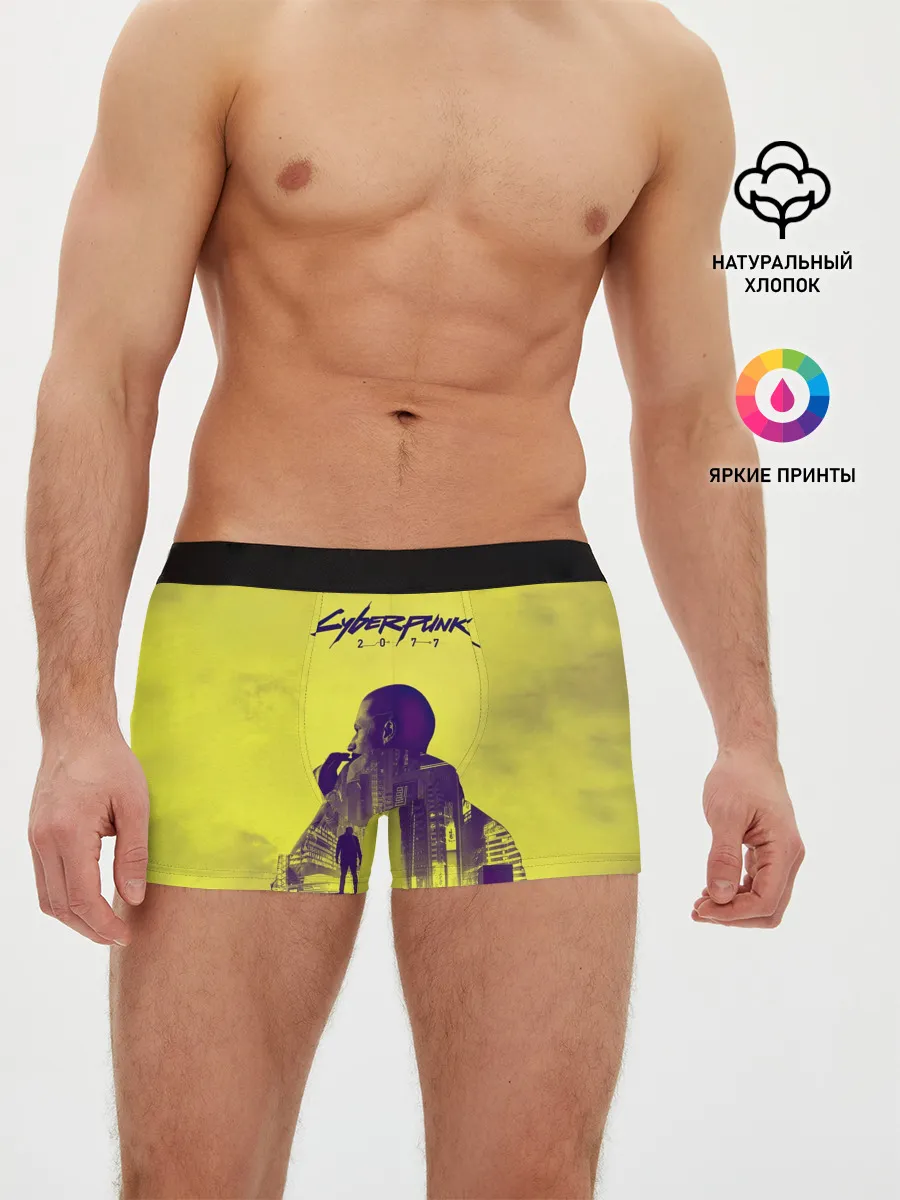 Мужские трусы боксеры / Cyberpunk 2077