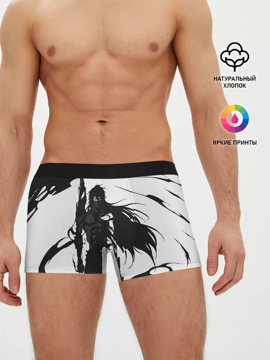 Мужские трусы боксеры / Bleach black & white