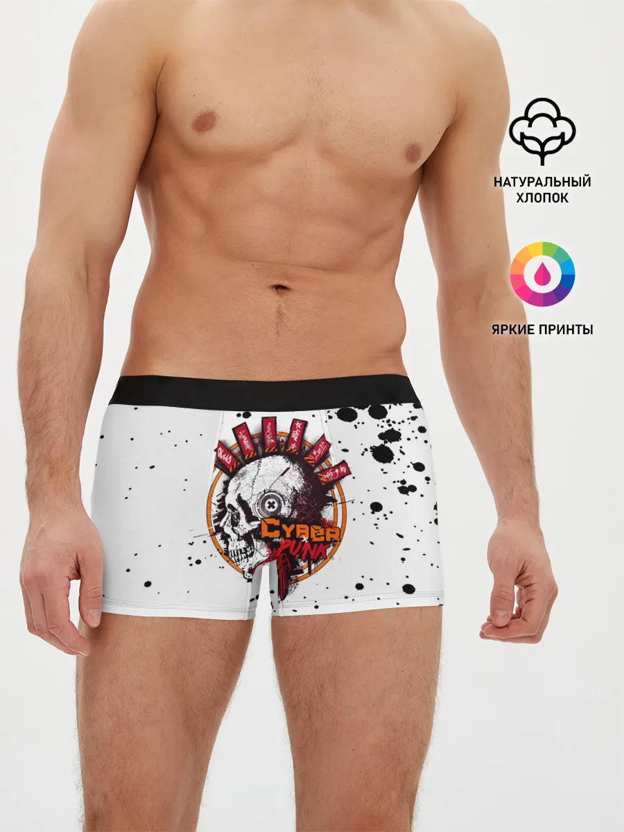 Мужские трусы боксеры / Cyberpunk 2077
