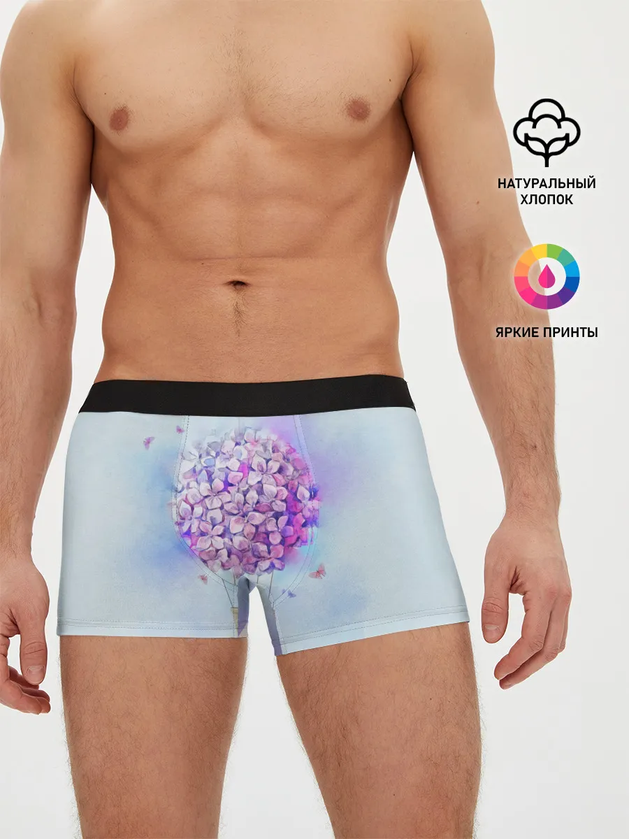 Мужские трусы боксеры / Air flowers