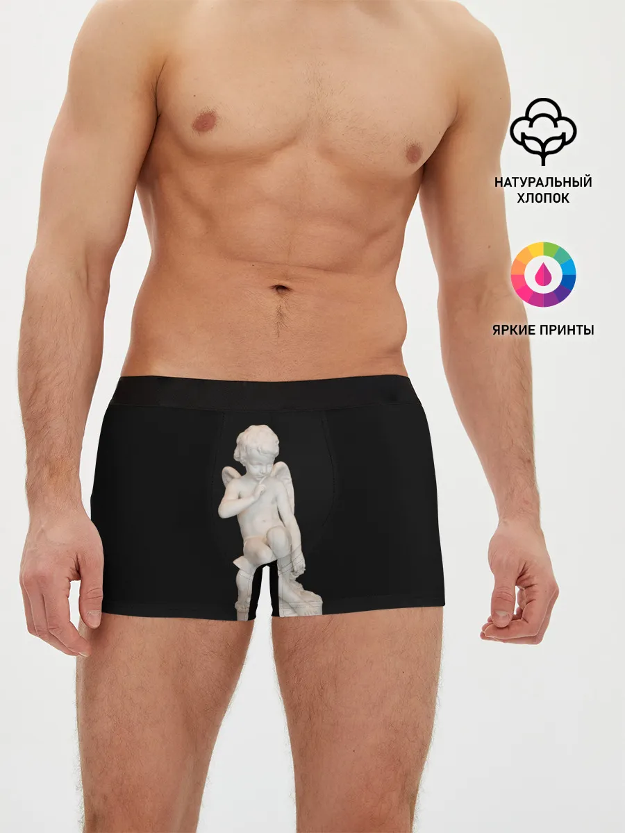 Мужские трусы боксеры / Амур Купидон грозящий