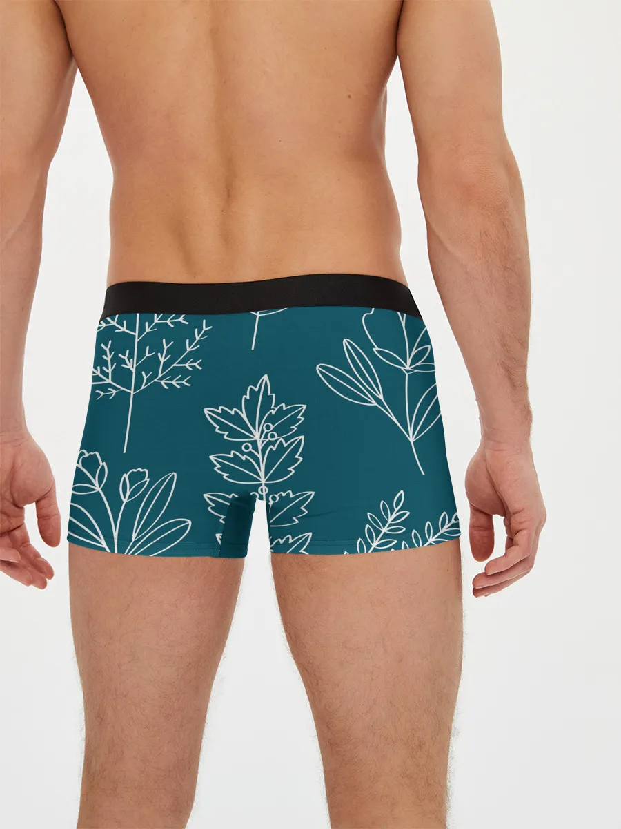 Мужские трусы боксеры / Цветы