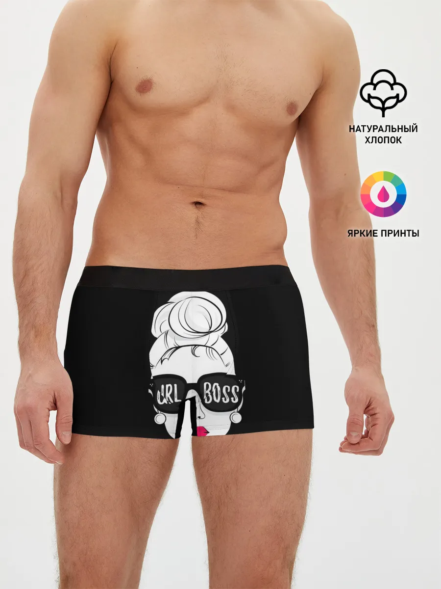 Мужские трусы боксеры / Girl Boss