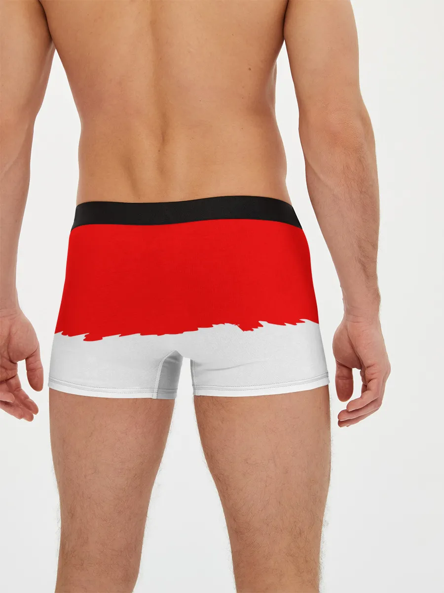 Мужские трусы боксеры / многоголовый v love