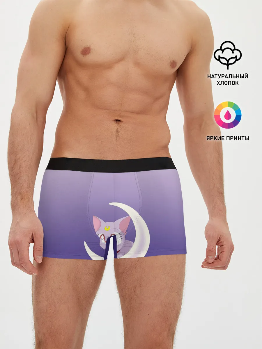 Мужские трусы боксеры / кошка из сейлормун