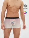 Мужские трусы боксеры / Птичка в гнезде роза