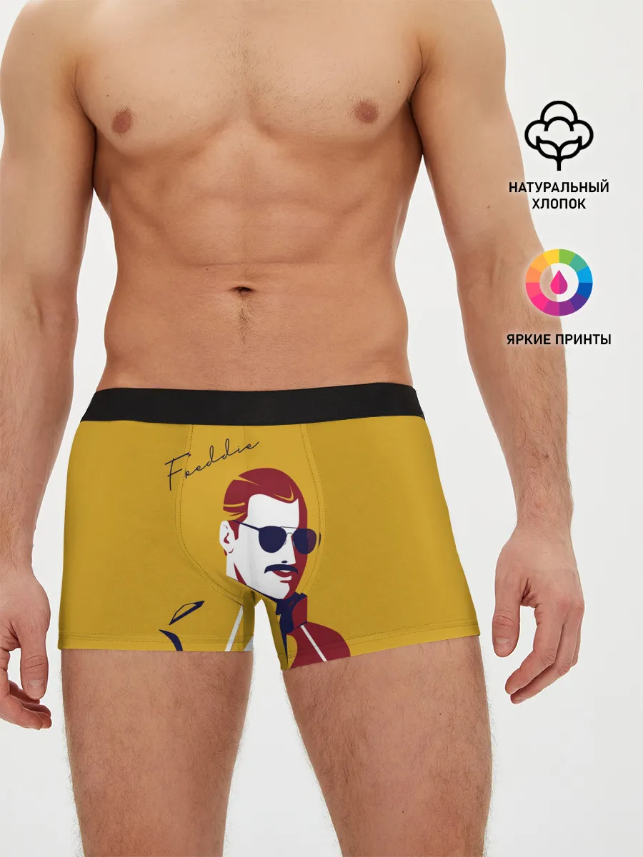 Мужские трусы боксеры / QUEEN FREDDY