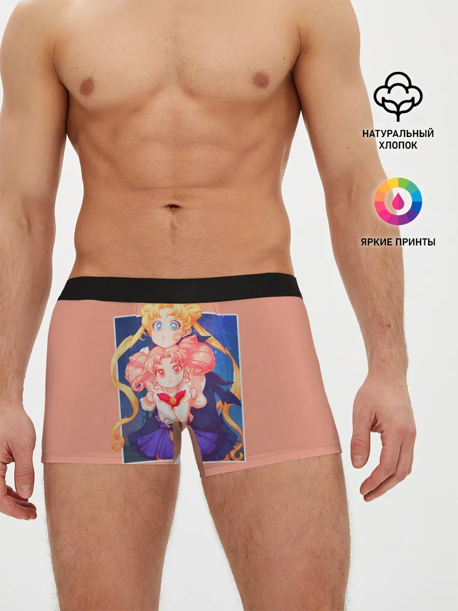 Мужские трусы боксеры / Sailor Moon | Сейлор Мун