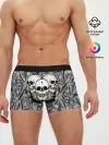 Мужские трусы боксеры / Черепа