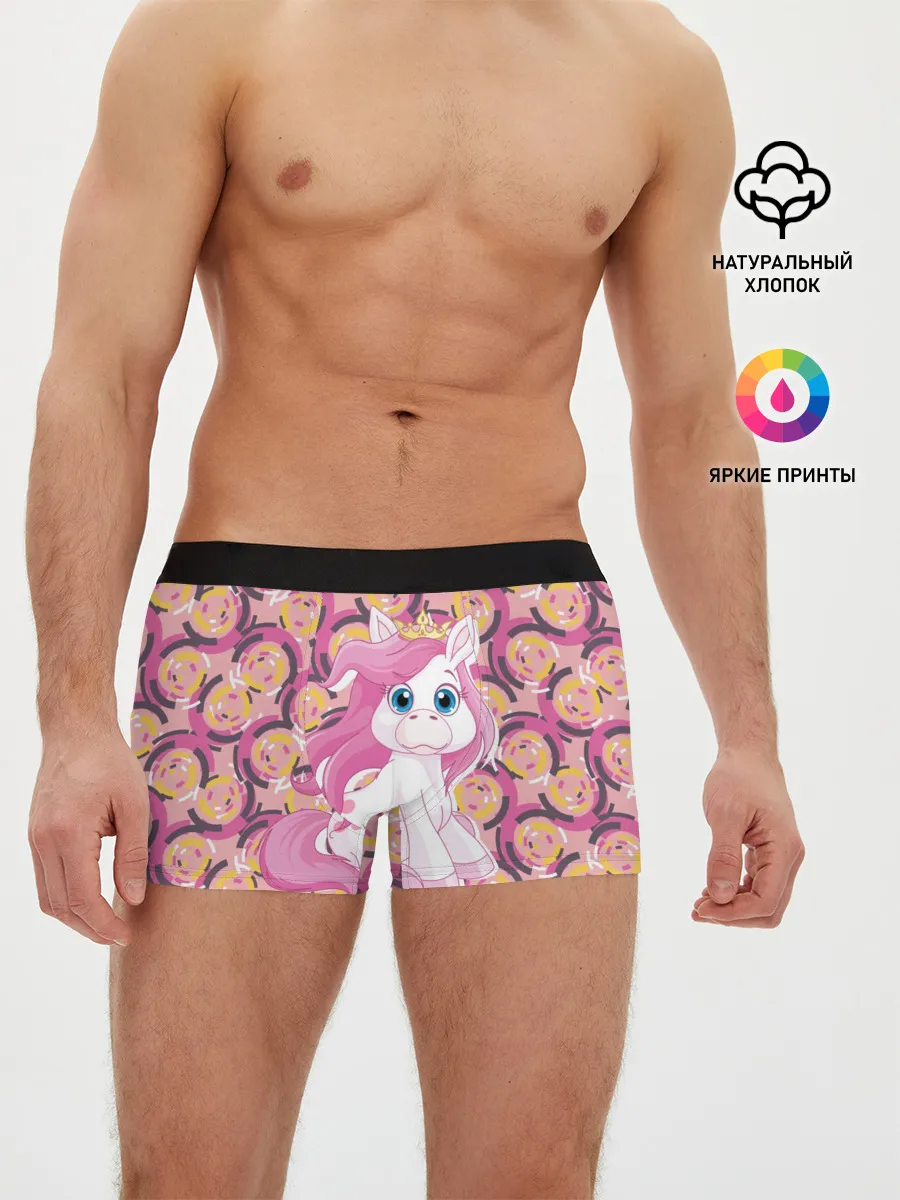 Мужские трусы боксеры / Пони