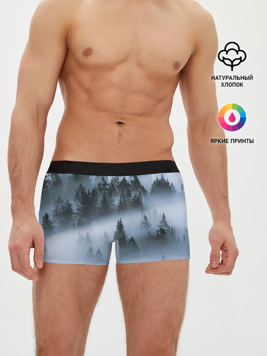 Мужские трусы боксеры / Сумеречный лес
