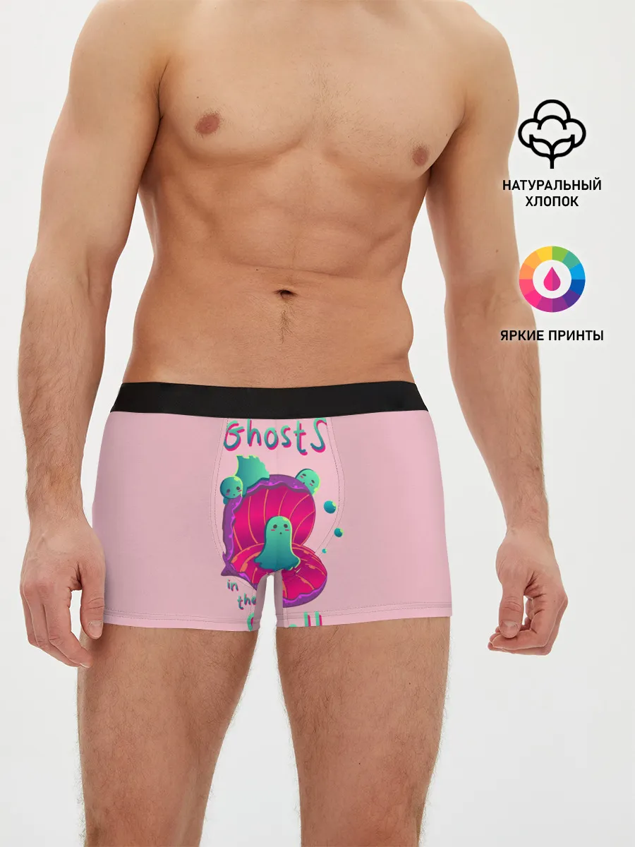 Мужские трусы боксеры / Призрак в доспехах